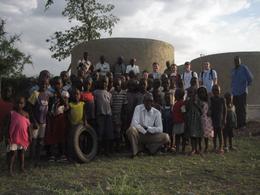 Daniel Oerther EWB Team Members and Villagers 