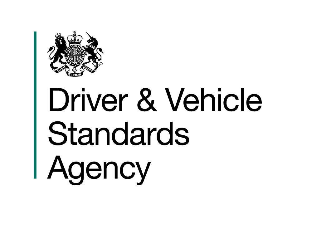 DVSA logo on white background