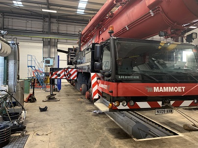 Mammoet fire truck 