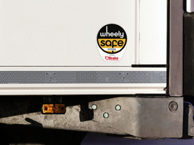 Wheely safe fitted sticker brake