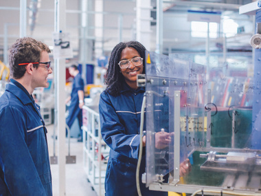 Apprentice engineers